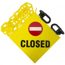 Mr. Chain Sign Kit - CLOSED 